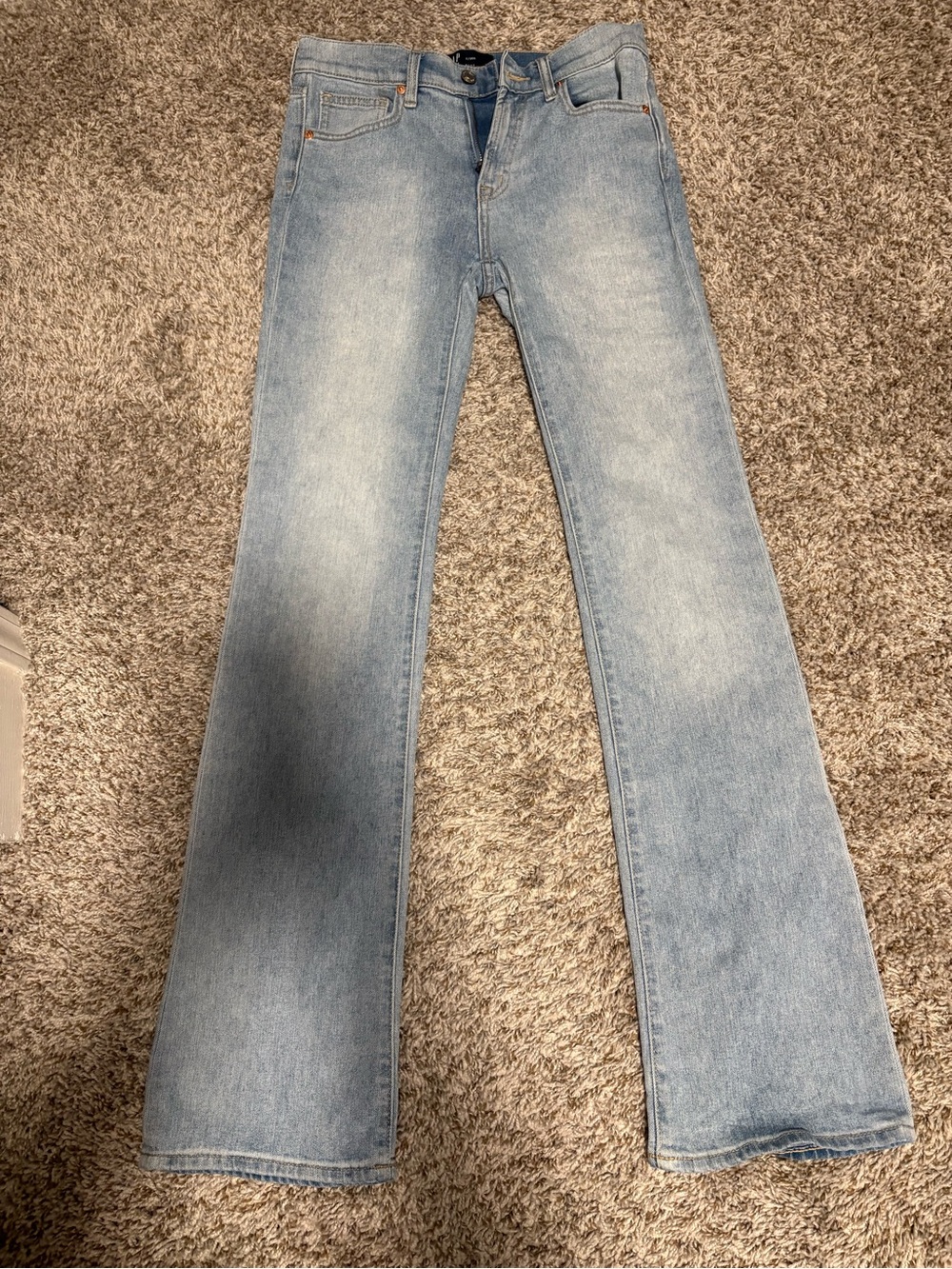 GAP Light Wash Flare Jeans in Pale Blue